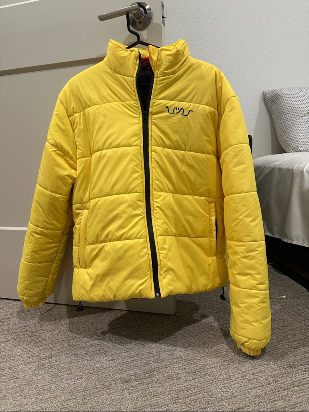 Yellow Puffer Jacket